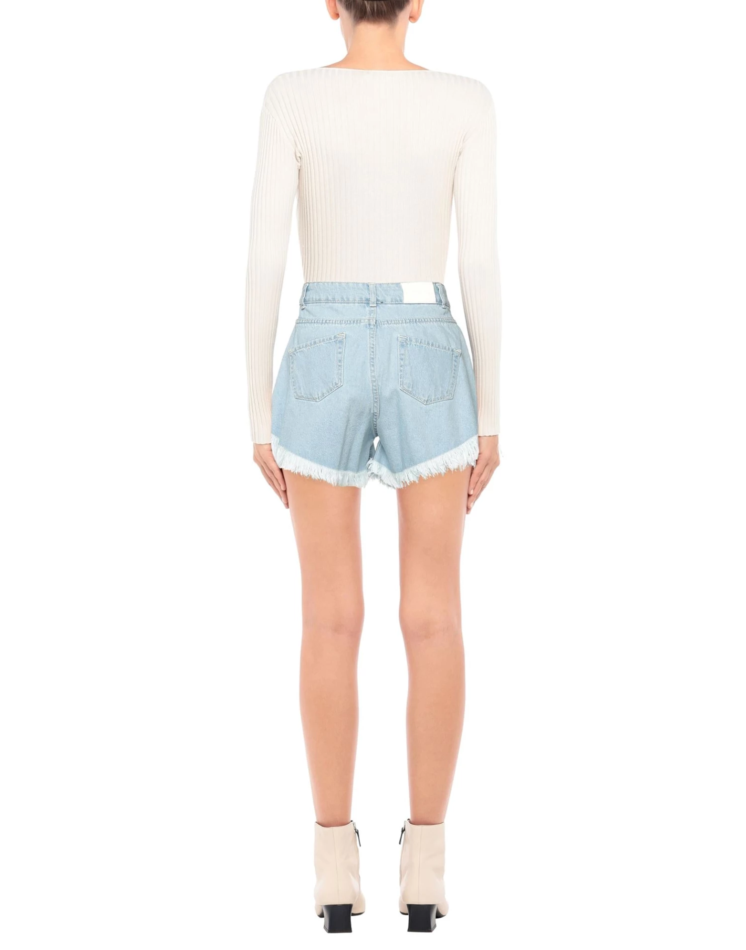 MARC ELLIS Denim Shorts For Women Blue - Image 3