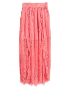 MARC ELLIS Maxi Skirts For Women Salmon Pink