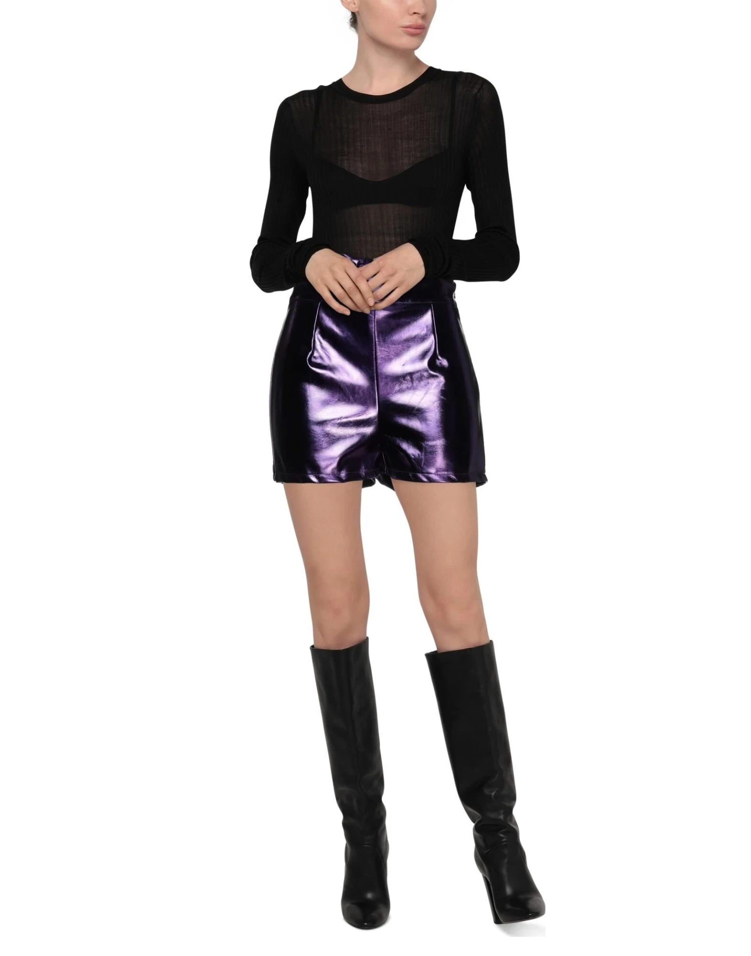 MARC ELLIS Shorts & Bermuda For Women Purple - Image 2