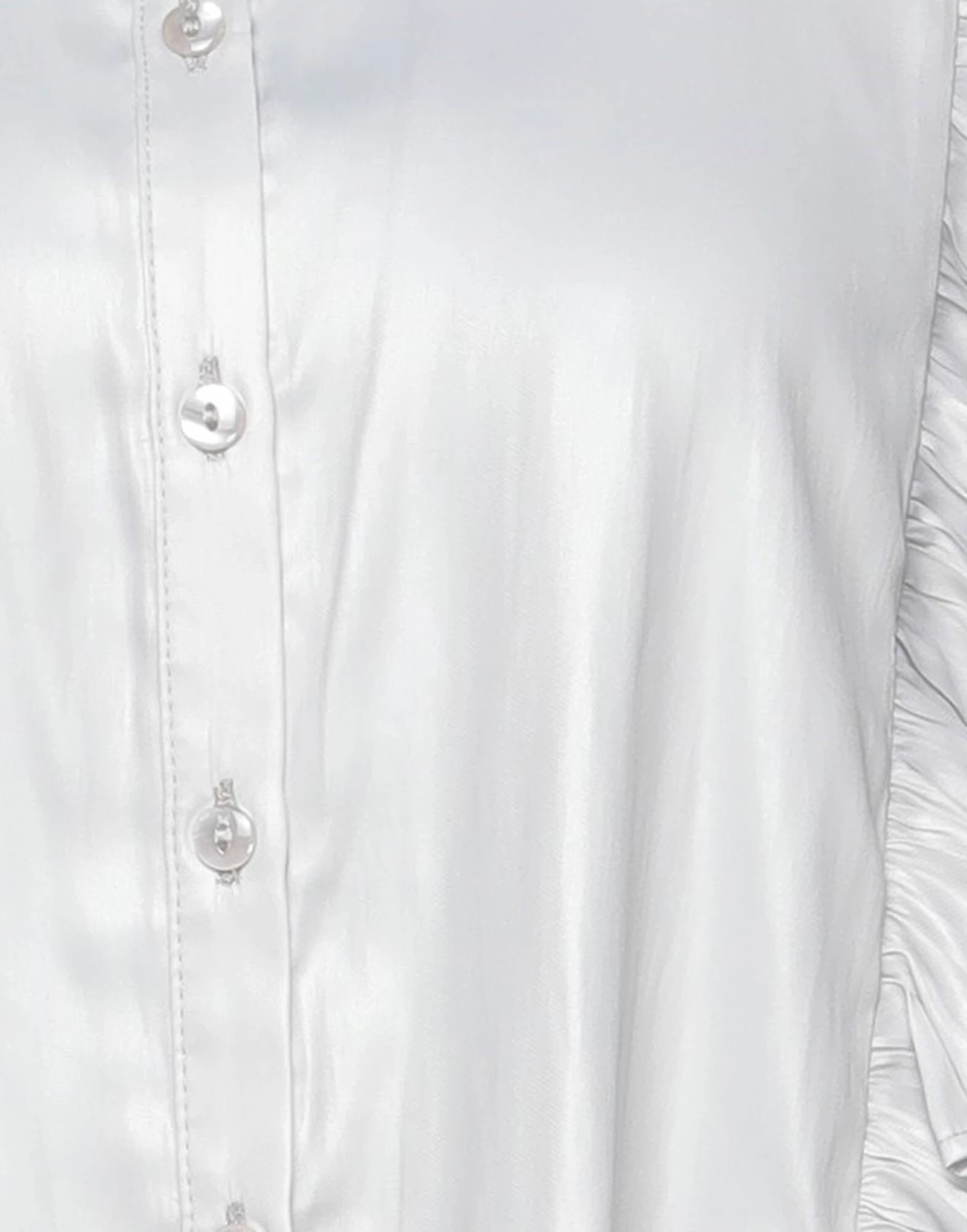 MARC ELLIS Solid Color Shirts & Blouses For Women Light Grey - Image 4