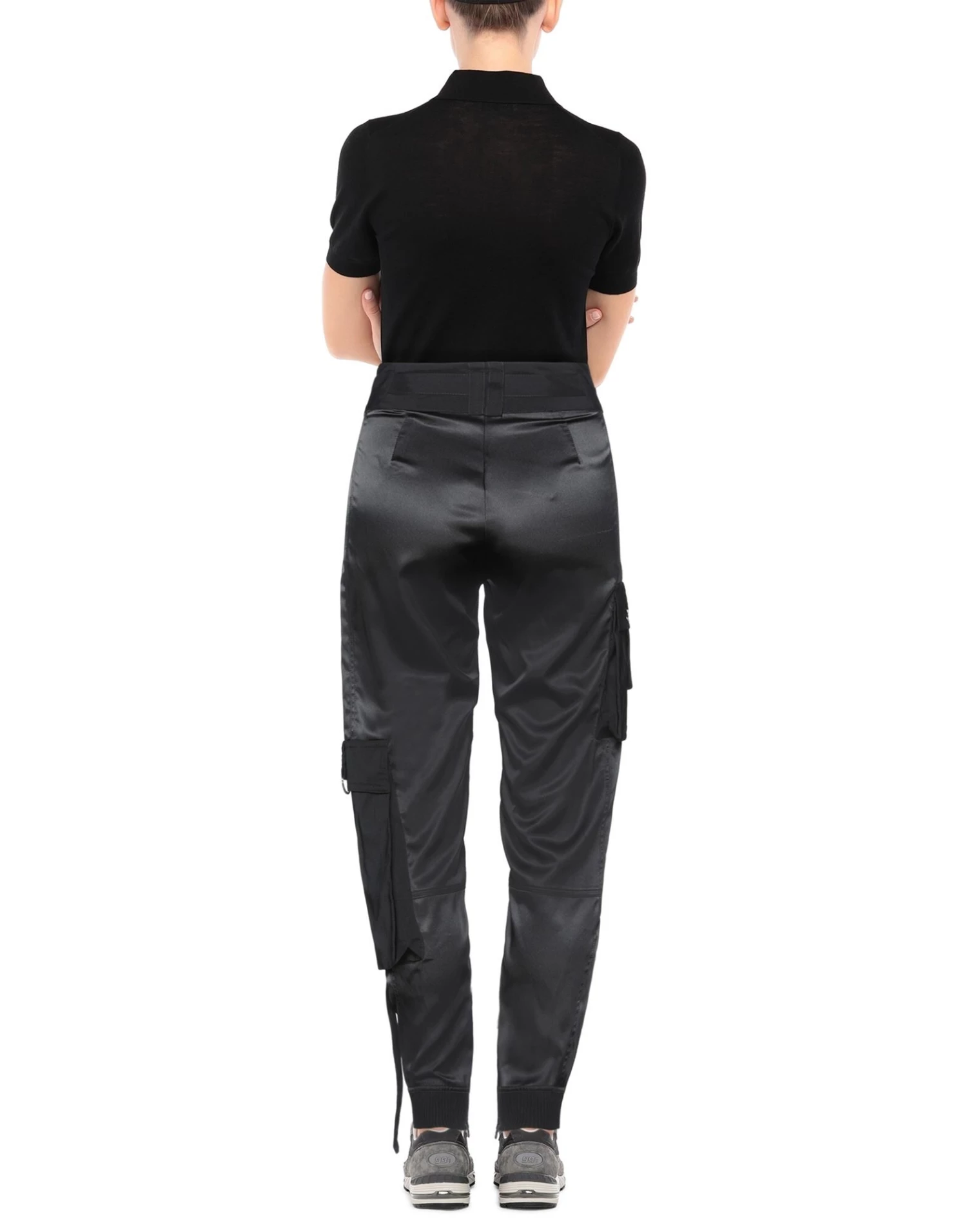 MARC ELLIS Casual Pants For Women Black - Image 3