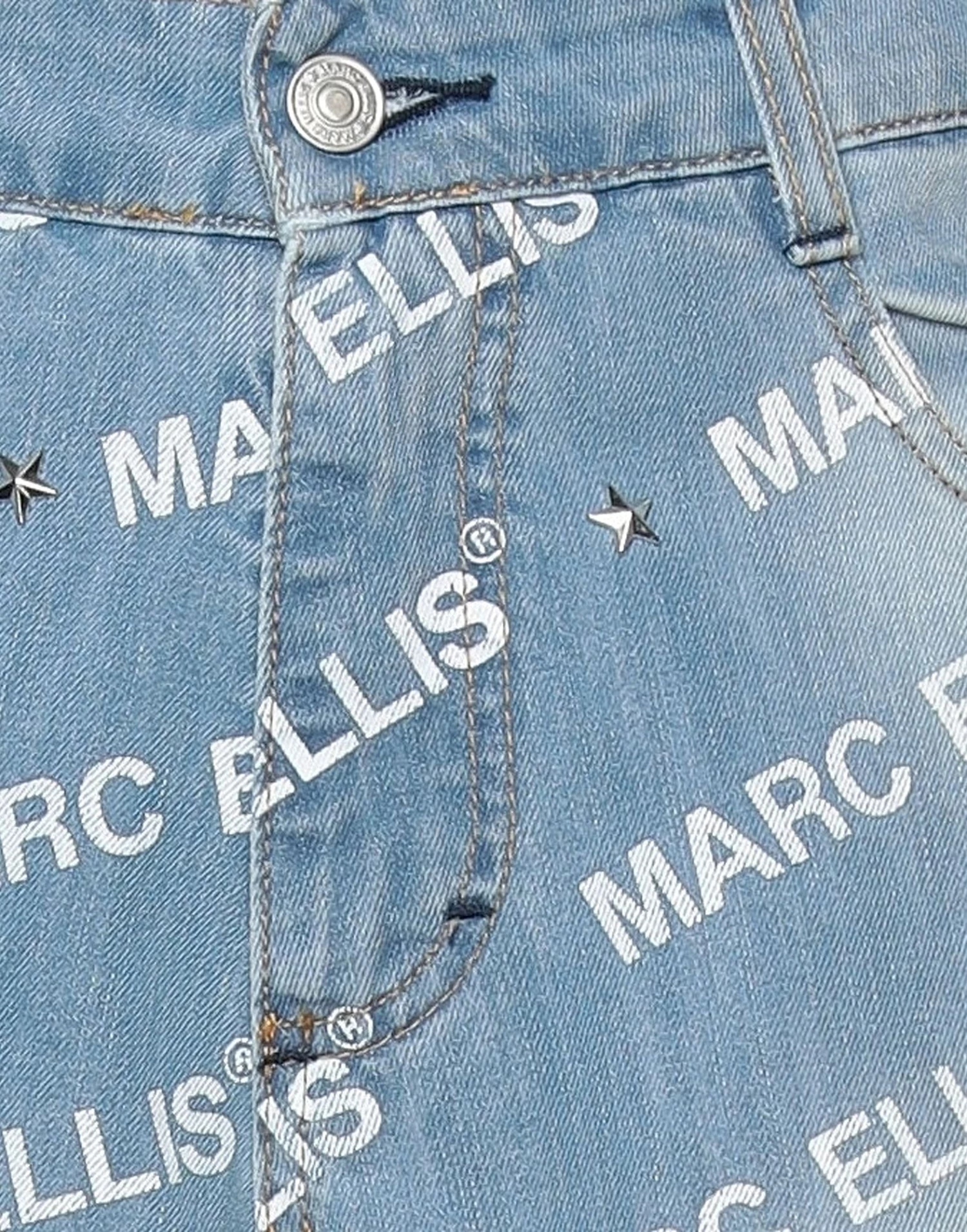 MARC ELLIS Denim Shorts For Women Blue - Image 4