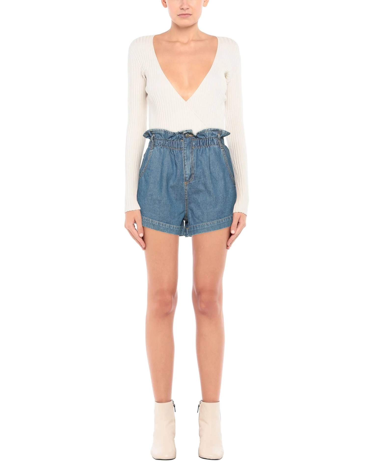 MARC ELLIS Denim Shorts For Women Blue - Image 2