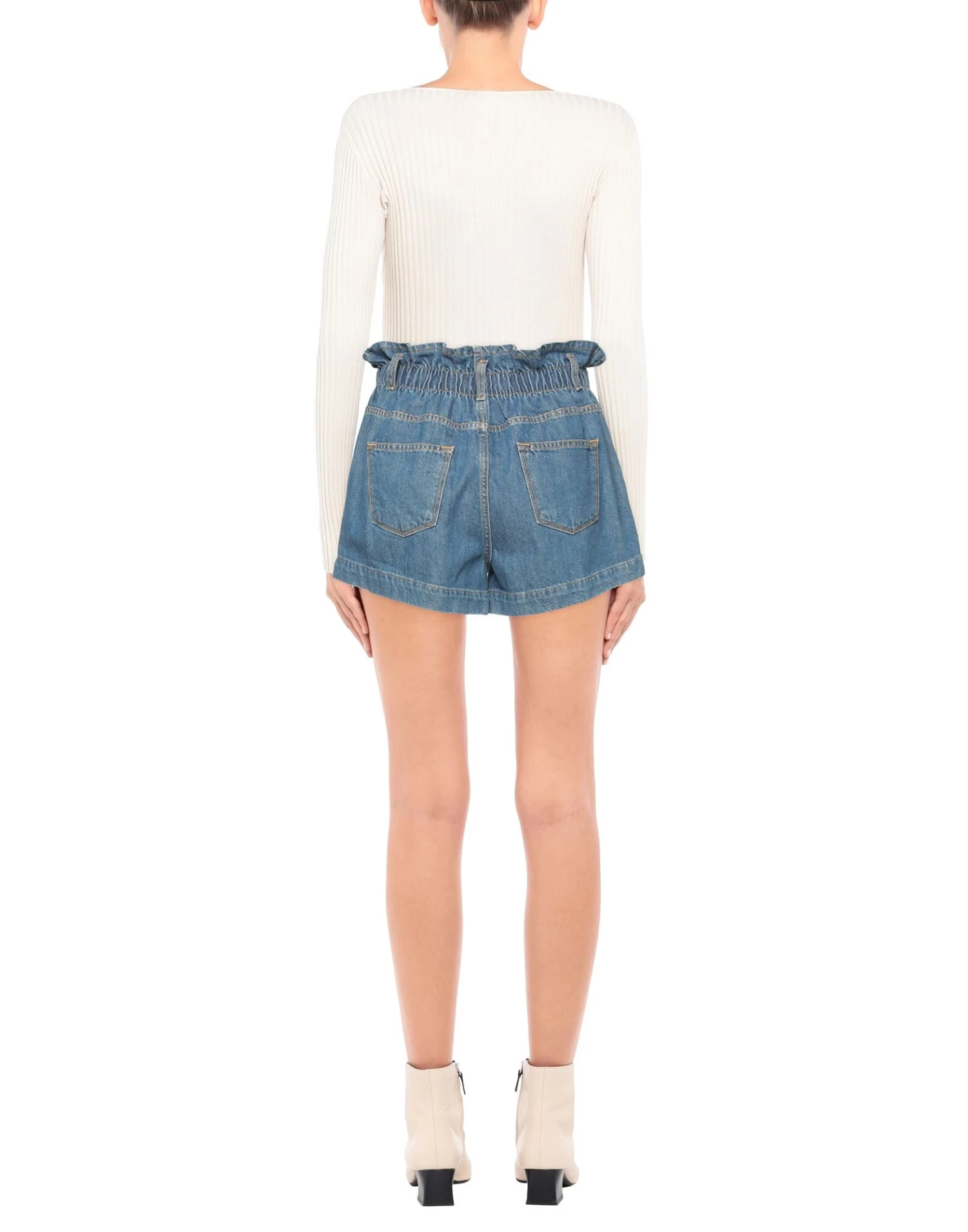 MARC ELLIS Denim Shorts For Women Blue - Image 3