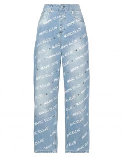 MARC ELLIS Denim Pants For Women Blue