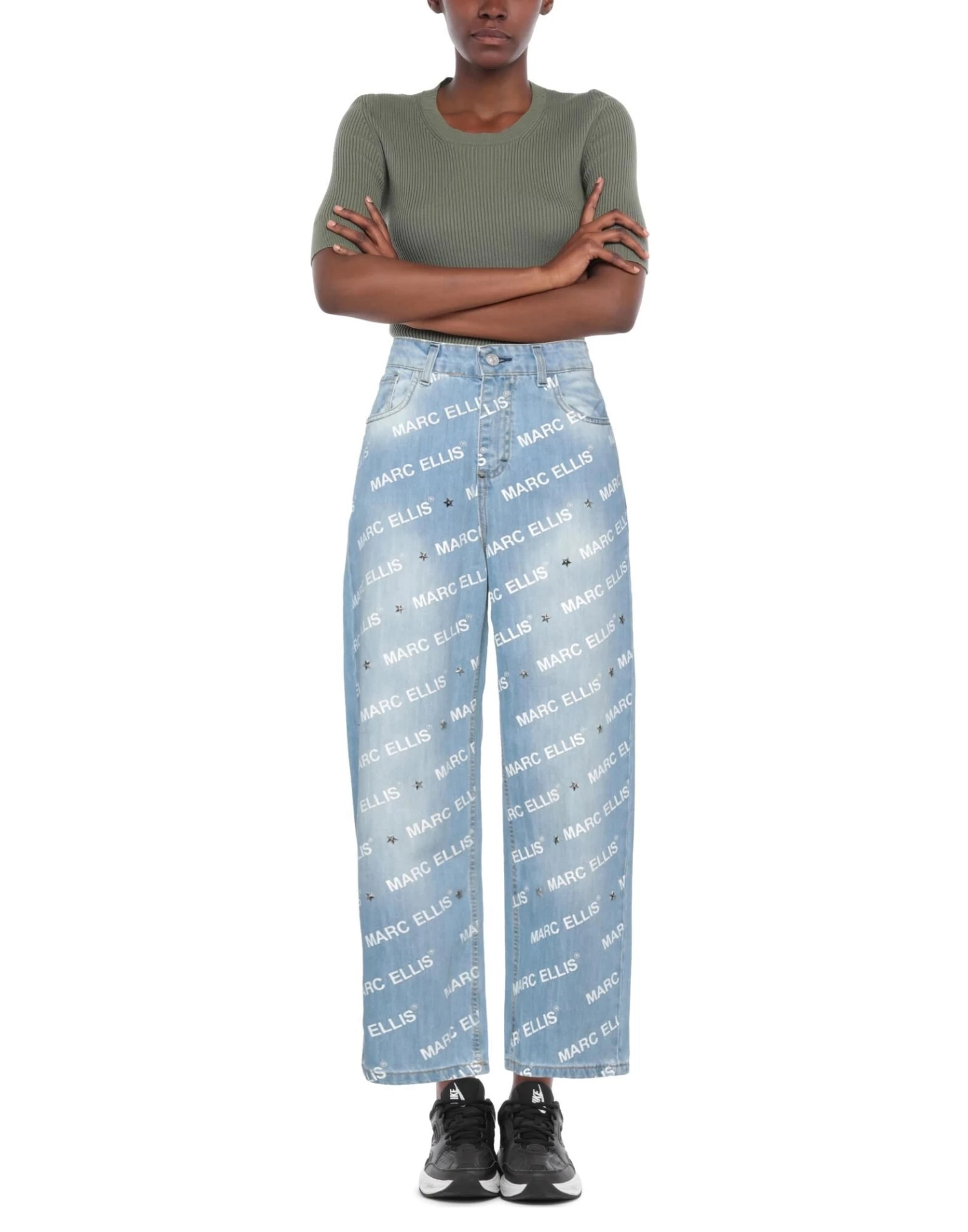 MARC ELLIS Denim Pants For Women Blue - Image 2