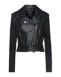 MARC ELLIS Biker Jacket For Women Black