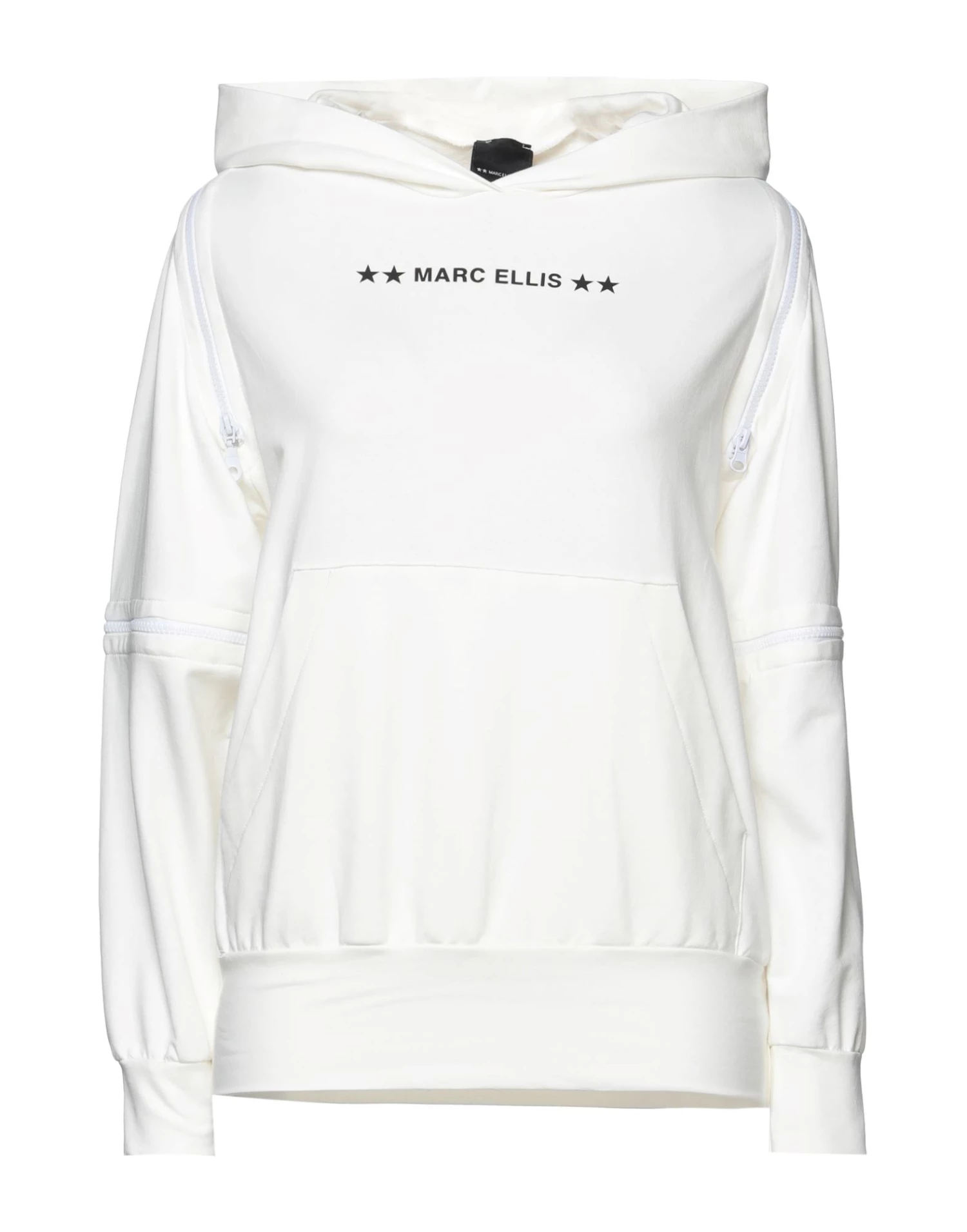 MARC ELLIS Hooded Sweatshirt For Women Ivory