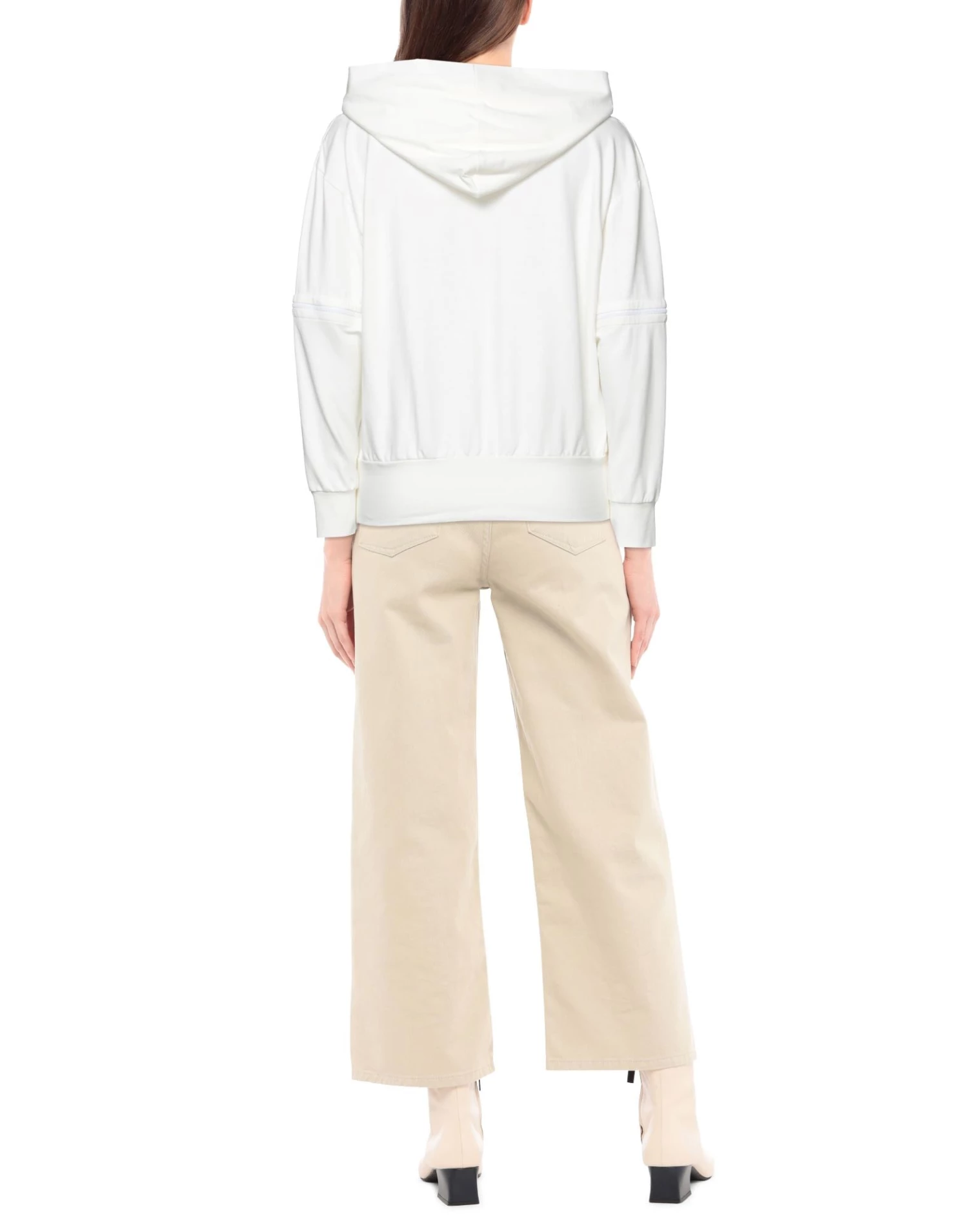 MARC ELLIS Hooded Sweatshirt For Women Ivory - Image 3