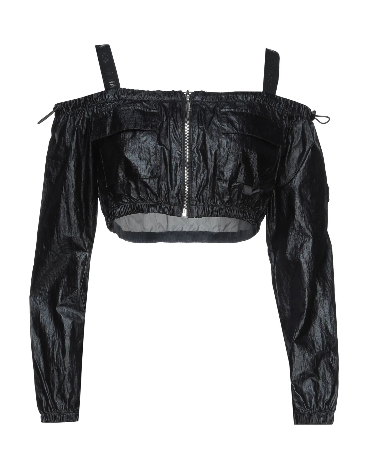 MARC ELLIS Solid Color Shirts & Blouses For Women Black