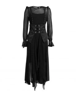 MARC ELLIS Midi Dress For Women Black