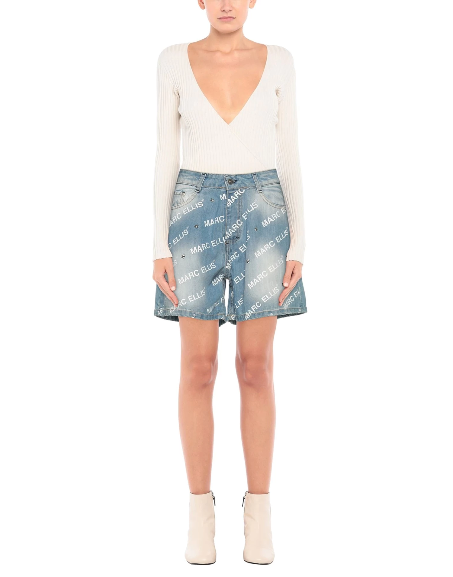 MARC ELLIS Denim Shorts For Women Blue - Image 2