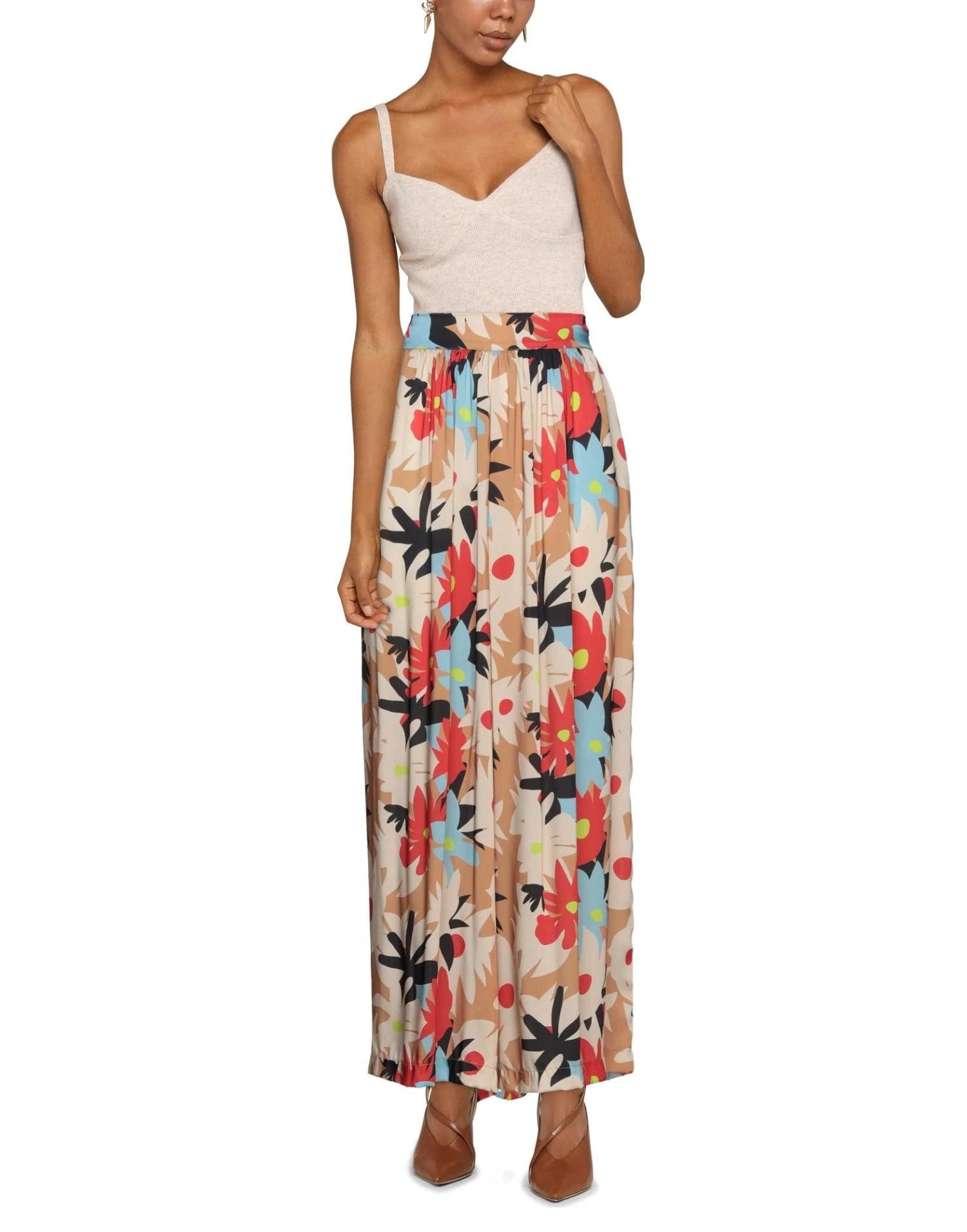 MARC ELLIS Casual Pants For Women Beige - Image 2