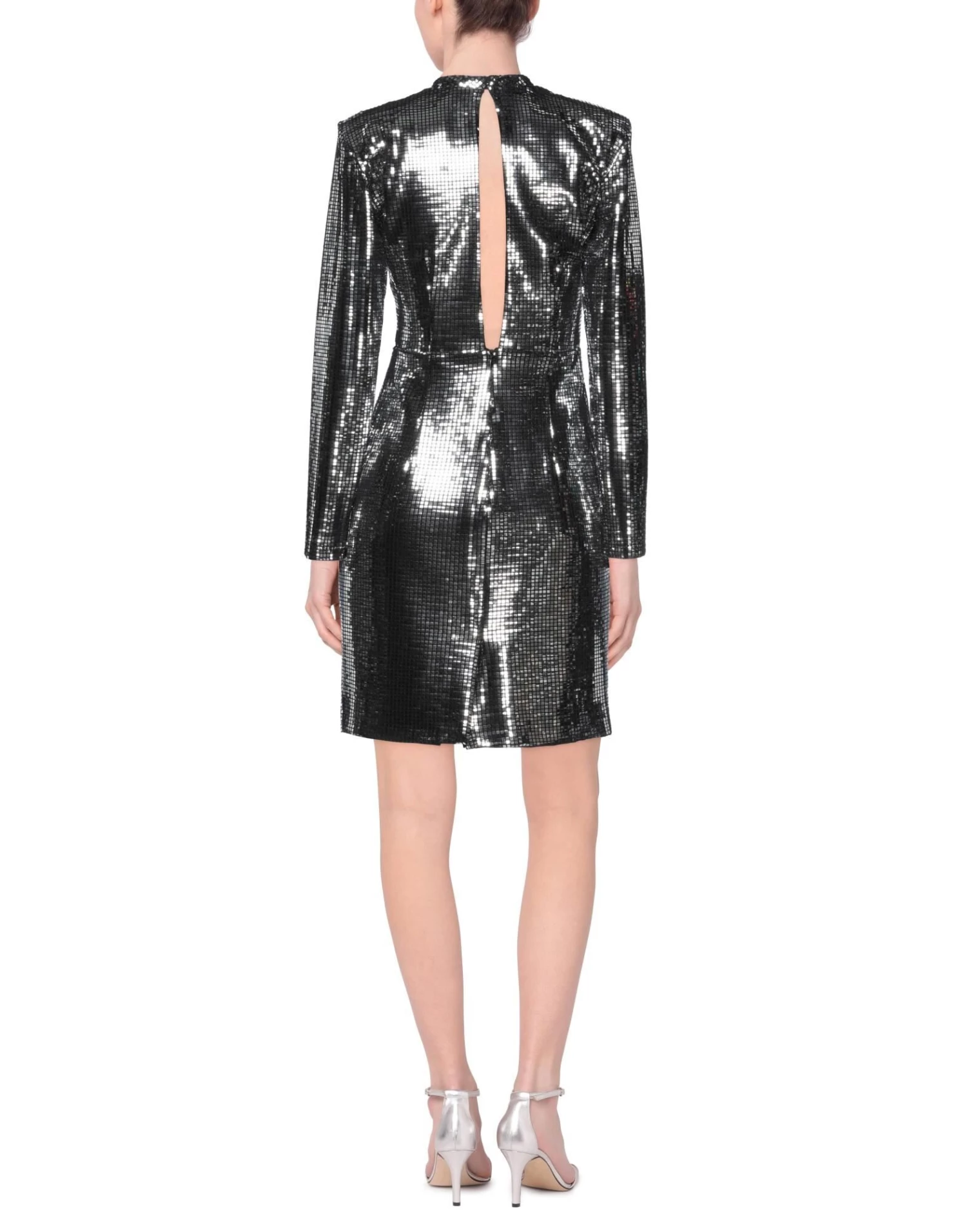 MARC ELLIS Short Dress For Women Silver - Image 3