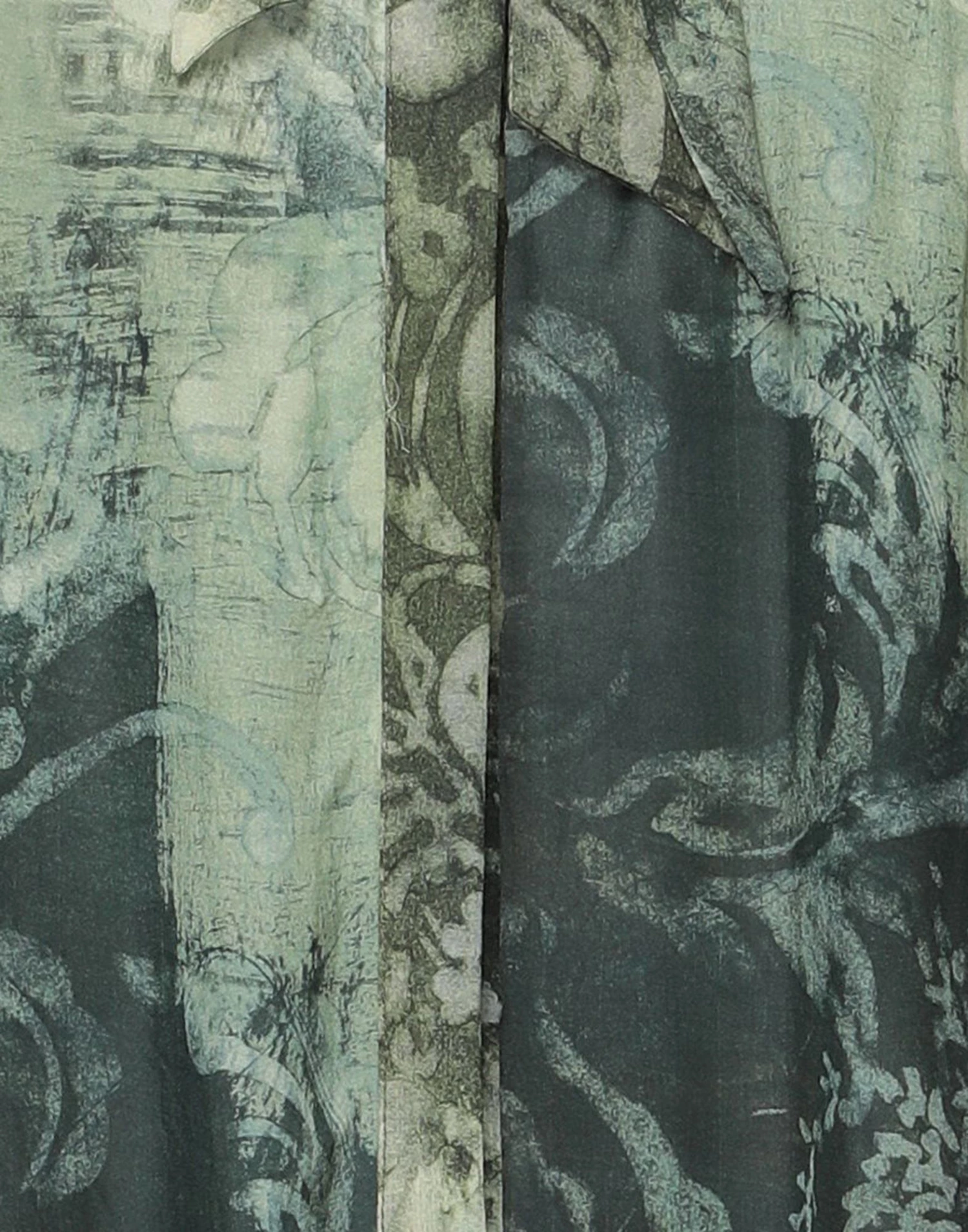 MARC ELLIS Floral Shirts & Blouses For Women Dark Green - Image 4