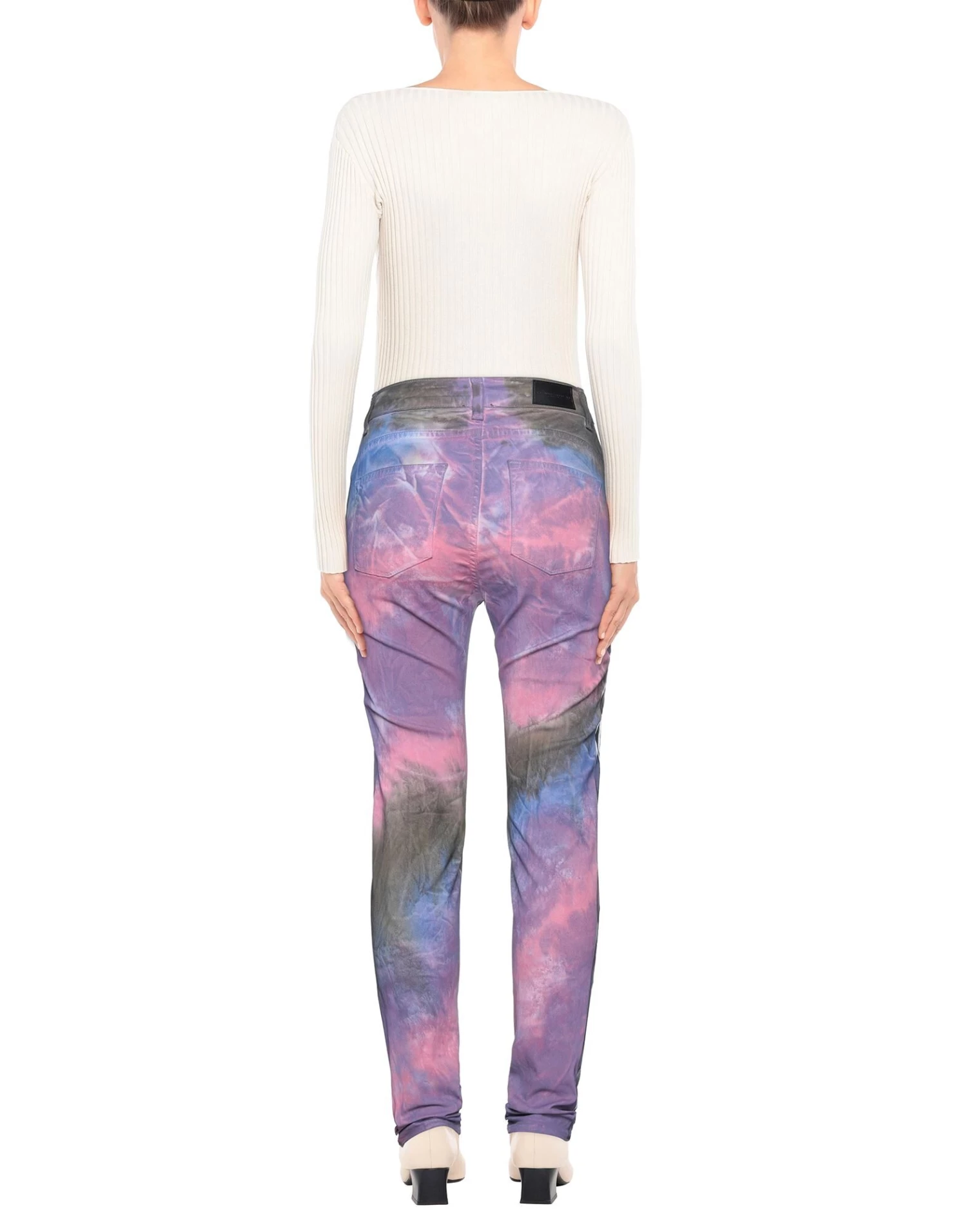 MARC ELLIS Denim Pants For Women Fuchsia - Image 3