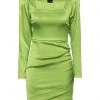 MARC ELLIS Short Dress For Women Acid Green