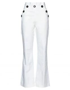 MARC ELLIS Casual Pants For Women White