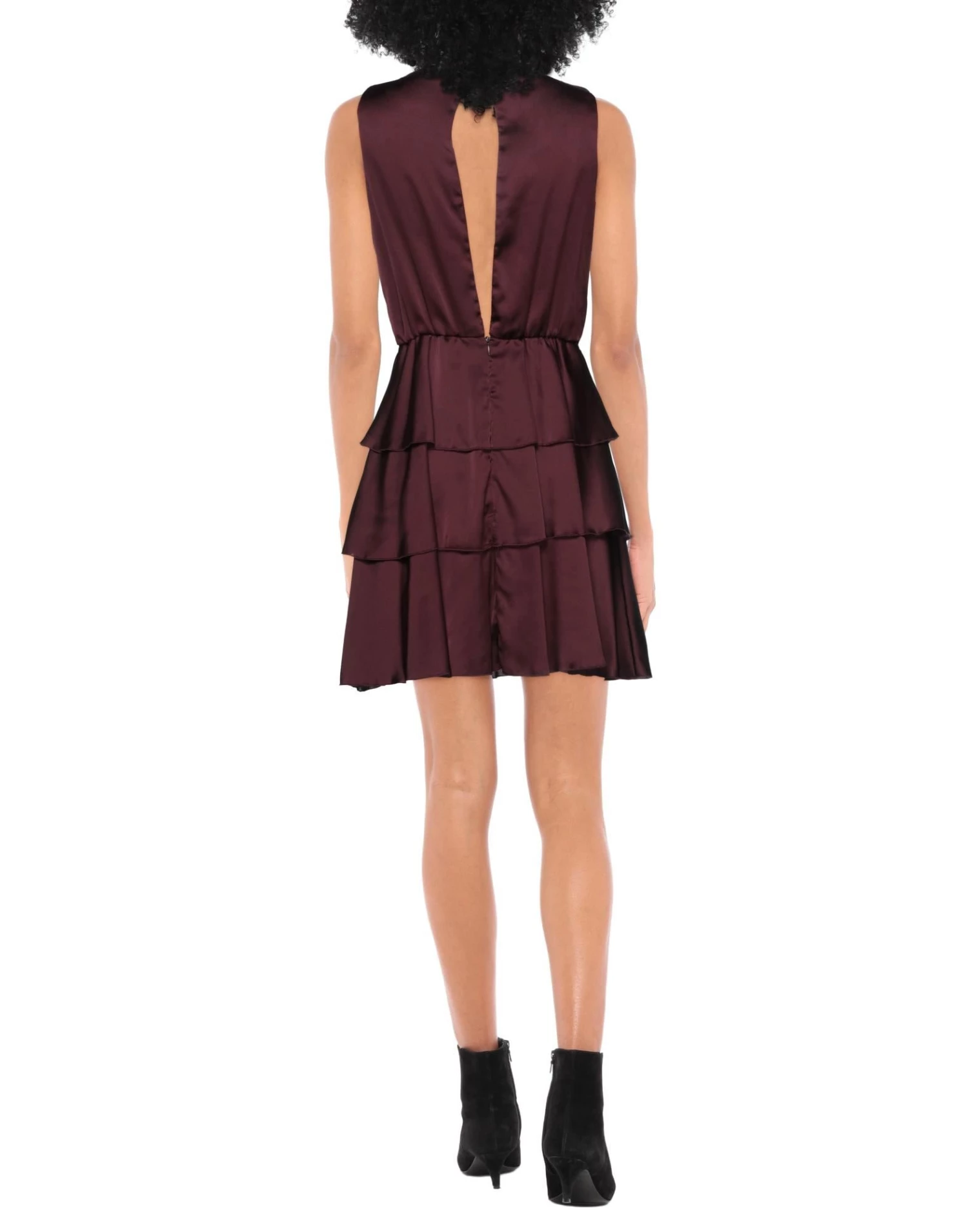 MARC ELLIS Short Dress For Women Deep Purple - Image 3