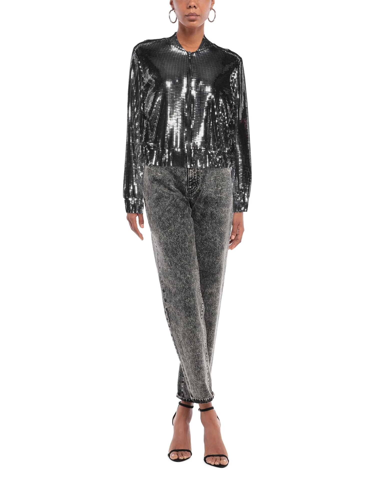 MARC ELLIS Bomber For Women Silver - Image 2