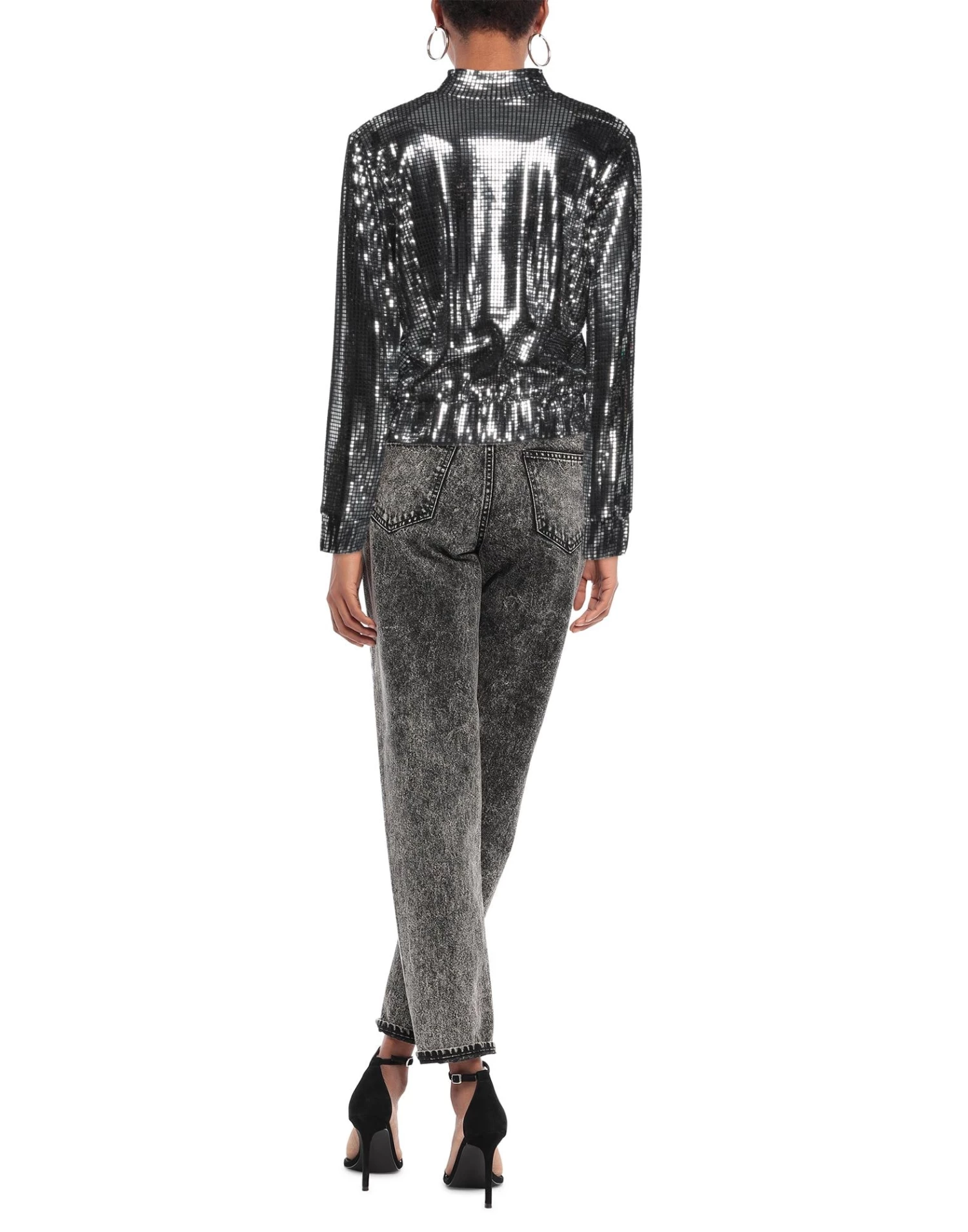 MARC ELLIS Bomber For Women Silver - Image 3