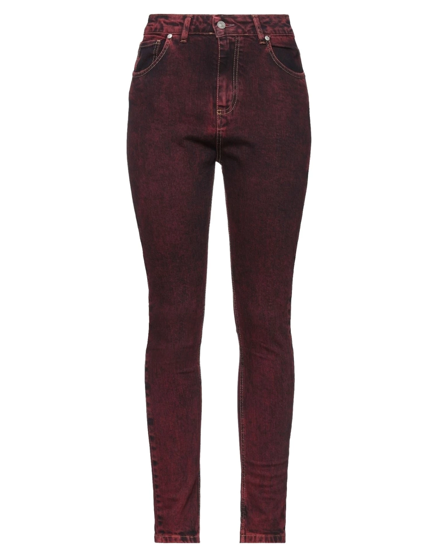 MARC ELLIS Denim Pants For Women Maroon