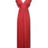 MARC ELLIS Long Dress For Women Red