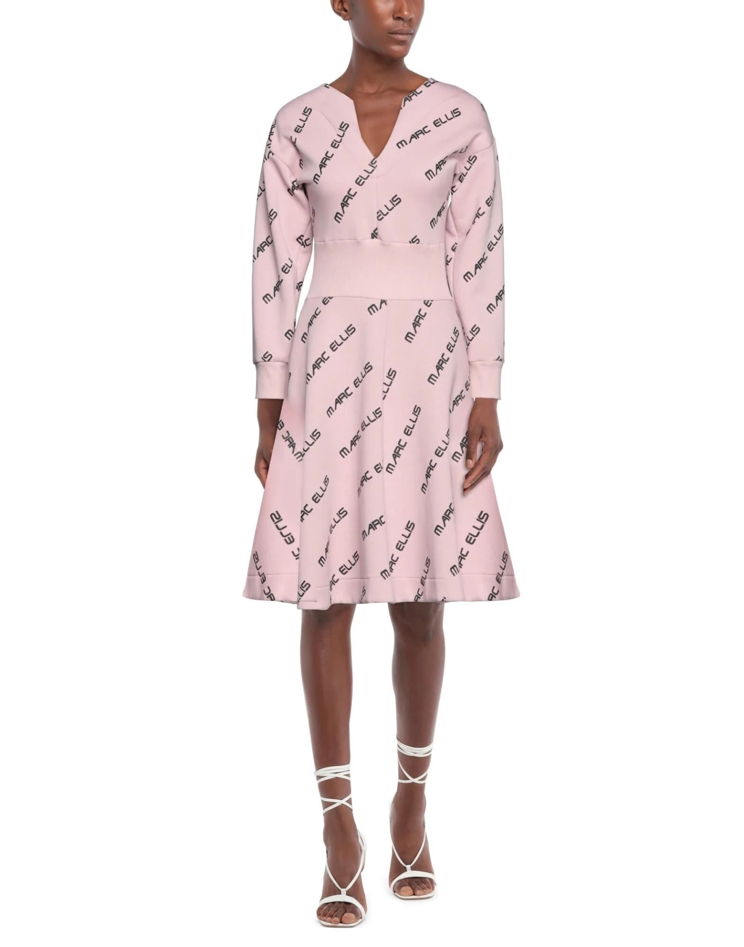MARC ELLIS Midi Dress For Women Pastel Pink - Image 2