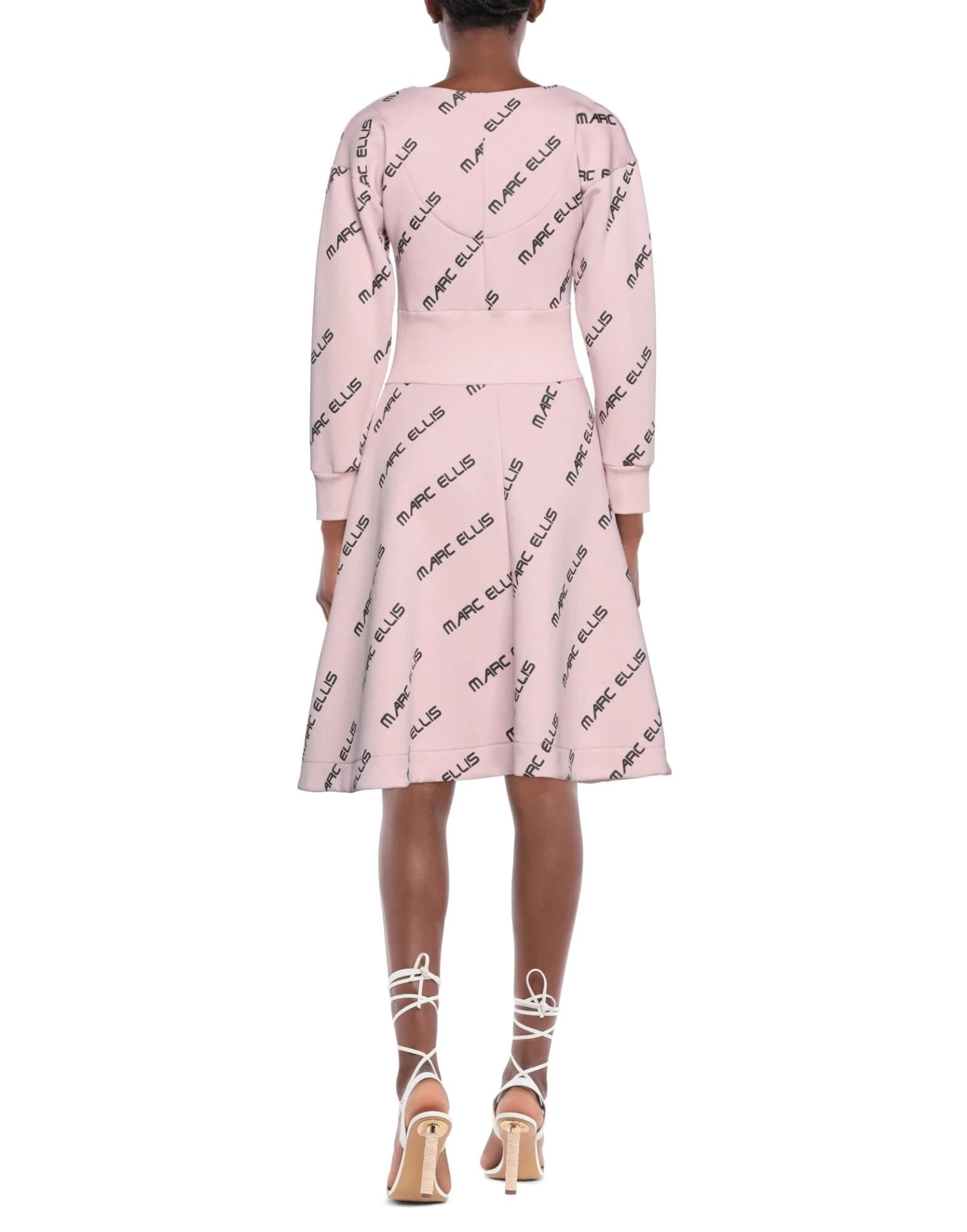 MARC ELLIS Midi Dress For Women Pastel Pink - Image 3