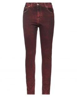 MARC ELLIS Denim Pants For Women Red
