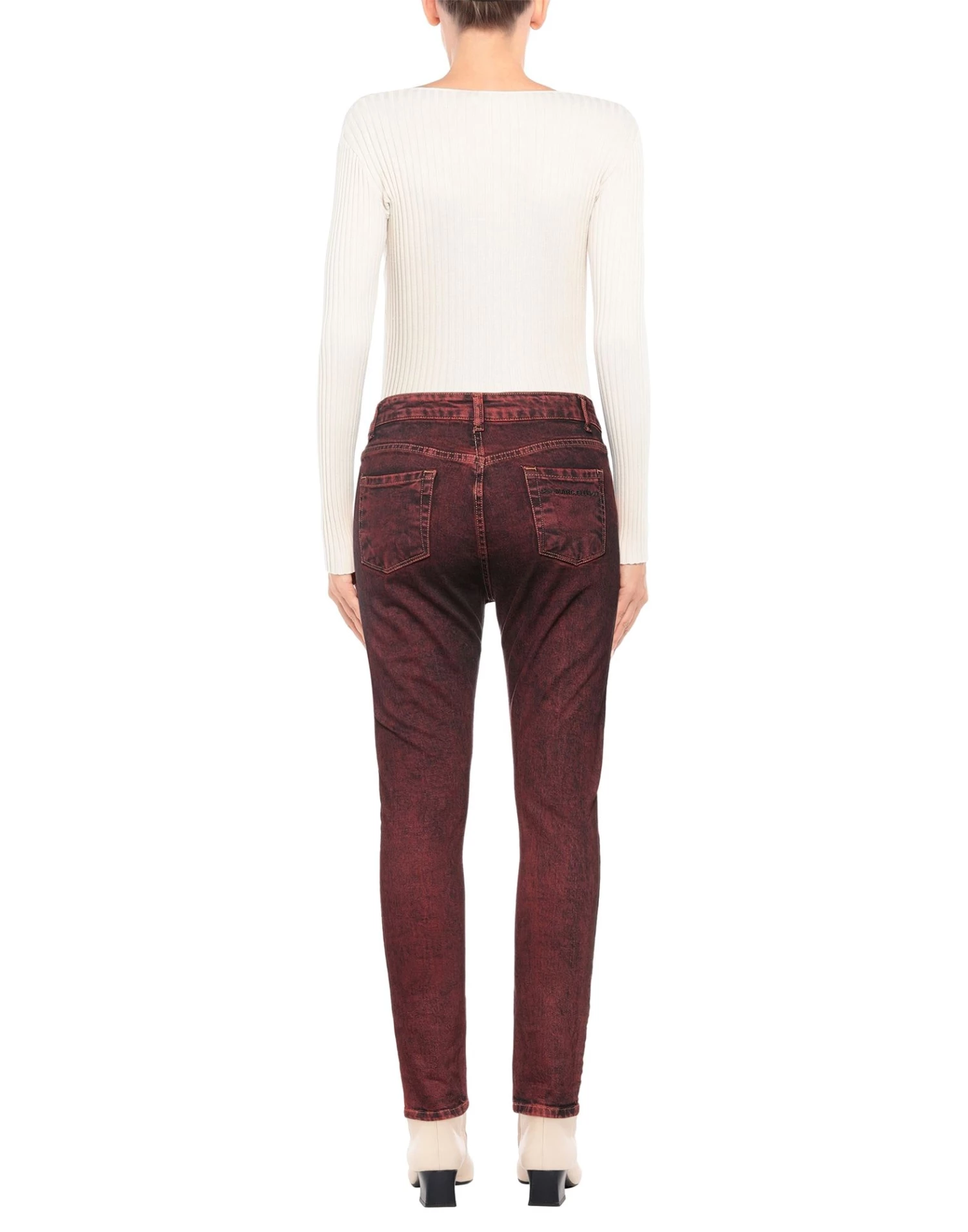 MARC ELLIS Denim Pants For Women Red - Image 3
