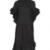MARC ELLIS Midi Dress For Women Black