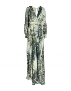 MARC ELLIS Long Dress For Women Green