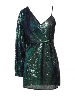 MARC ELLIS Short Dress For Women Dark Green