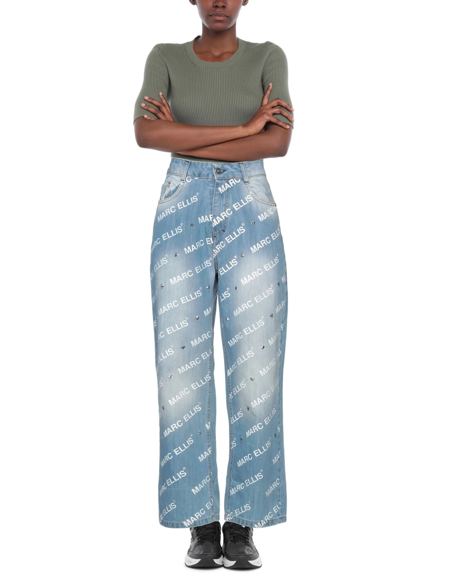 MARC ELLIS Denim Pants For Women Blue - Image 2