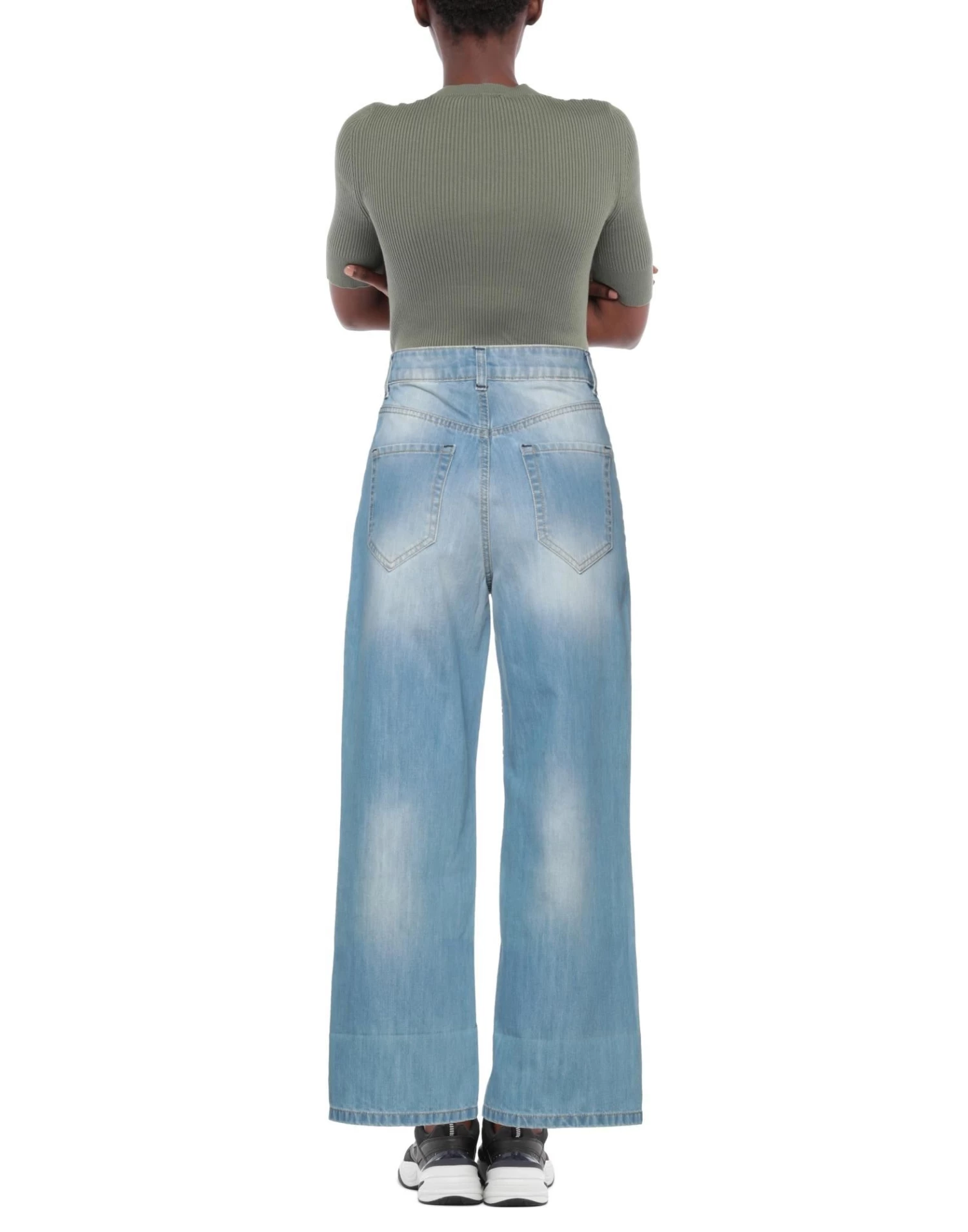 MARC ELLIS Denim Pants For Women Blue - Image 3