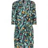MARC ELLIS Short Dress For Women Dark Green