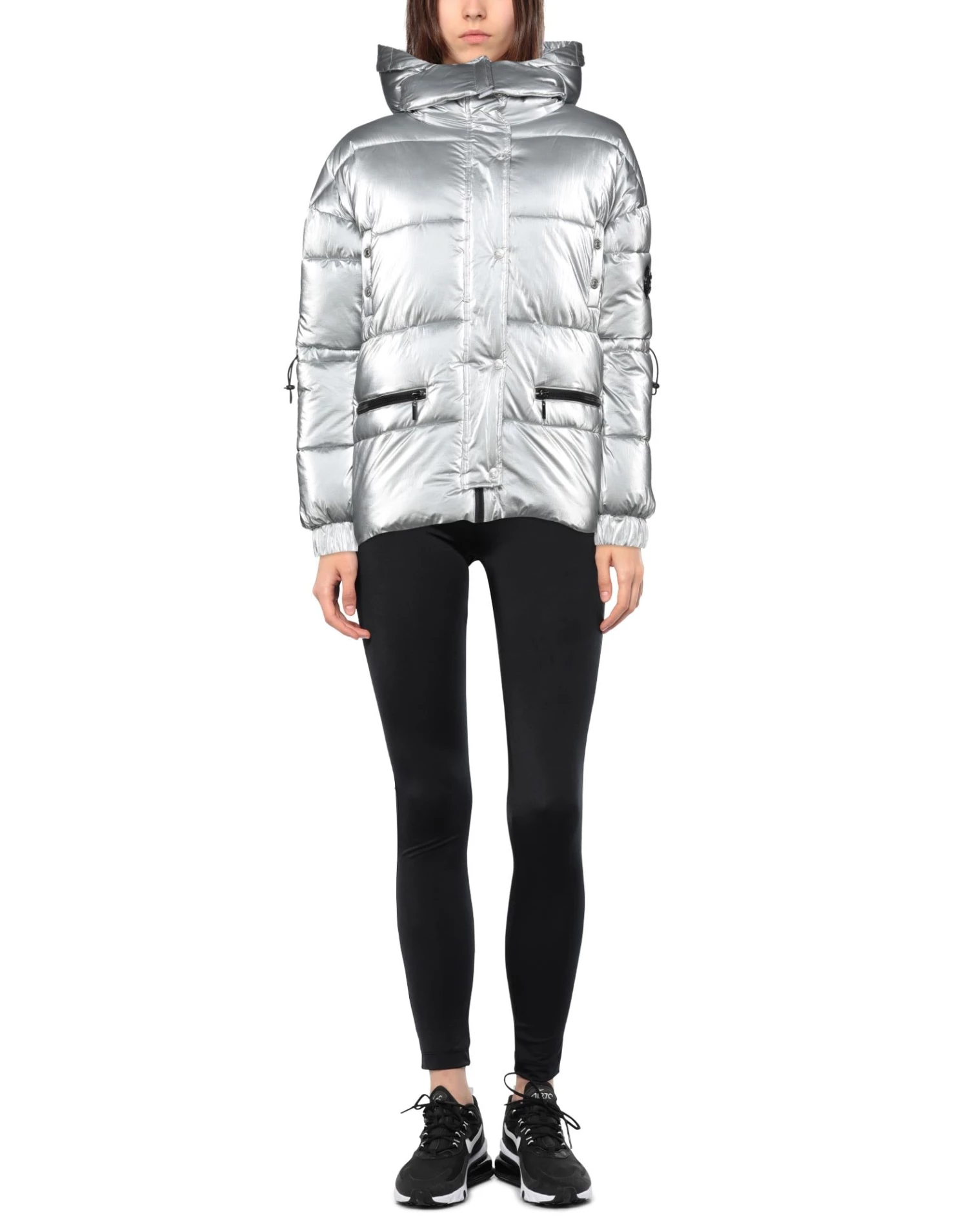 MARC ELLIS Shell Jacket For Women Silver - Image 2