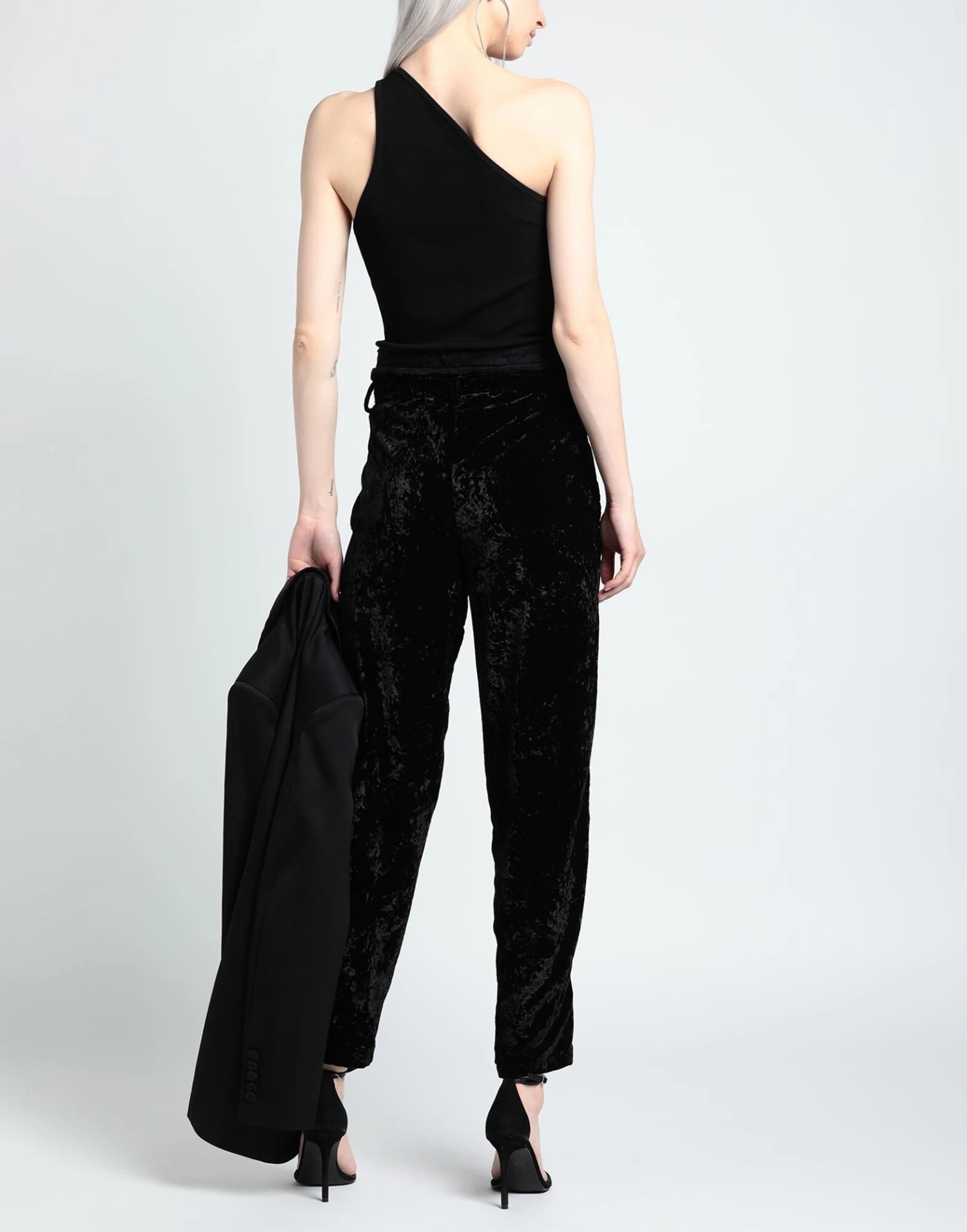 MARC ELLIS Casual Pants For Women Black - Image 3