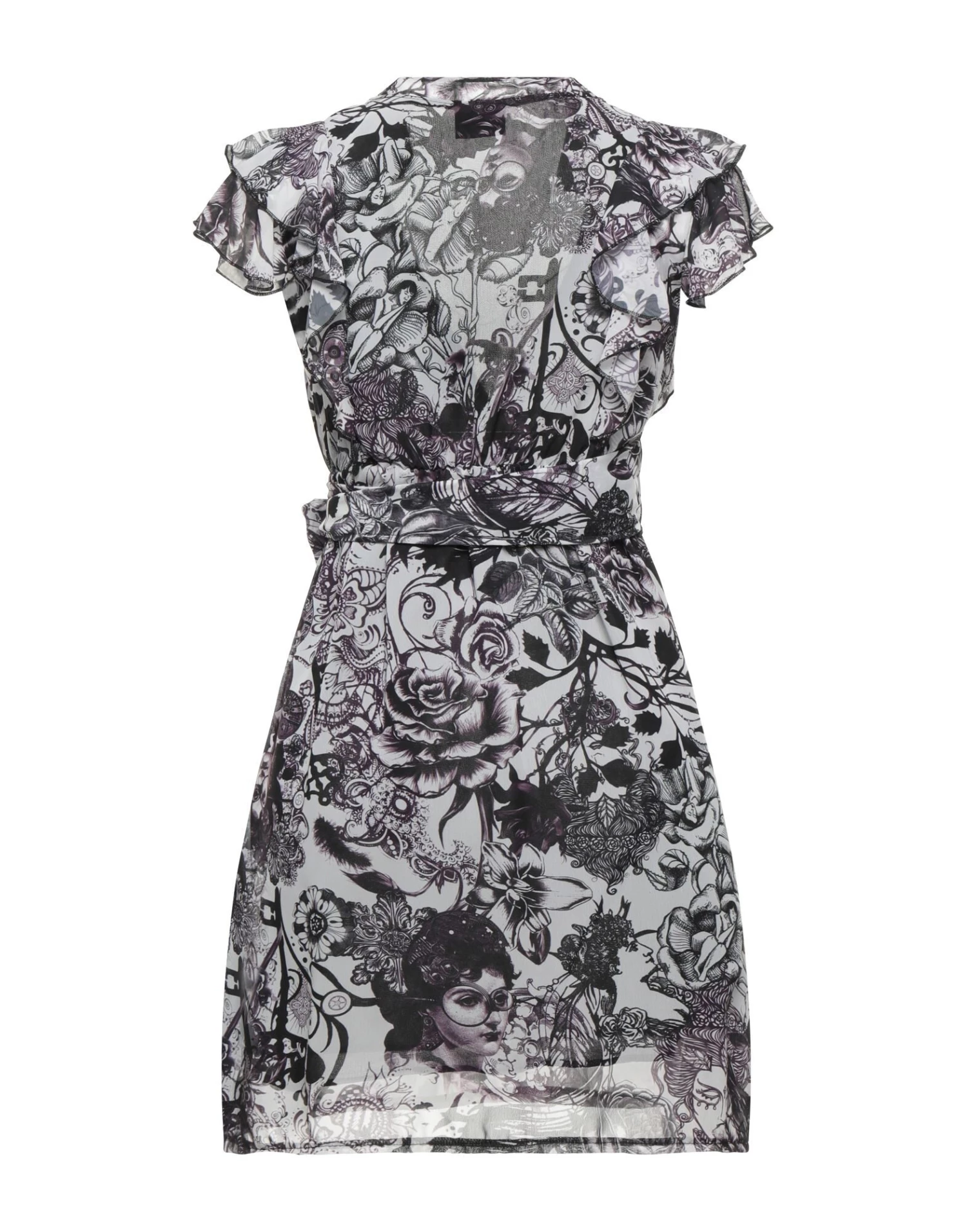 MARC ELLIS Short Dress For Women Light Grey - Image 2