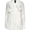 MARC ELLIS Solid Color Shirts & Blouses For Women White