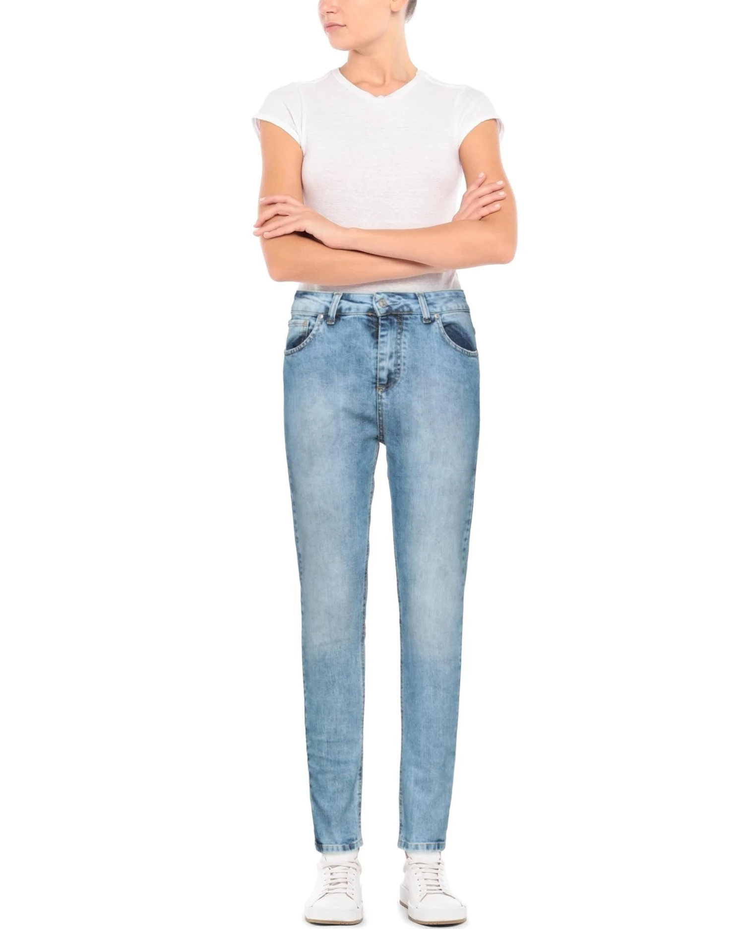 MARC ELLIS Denim Pants For Women Blue - Image 2