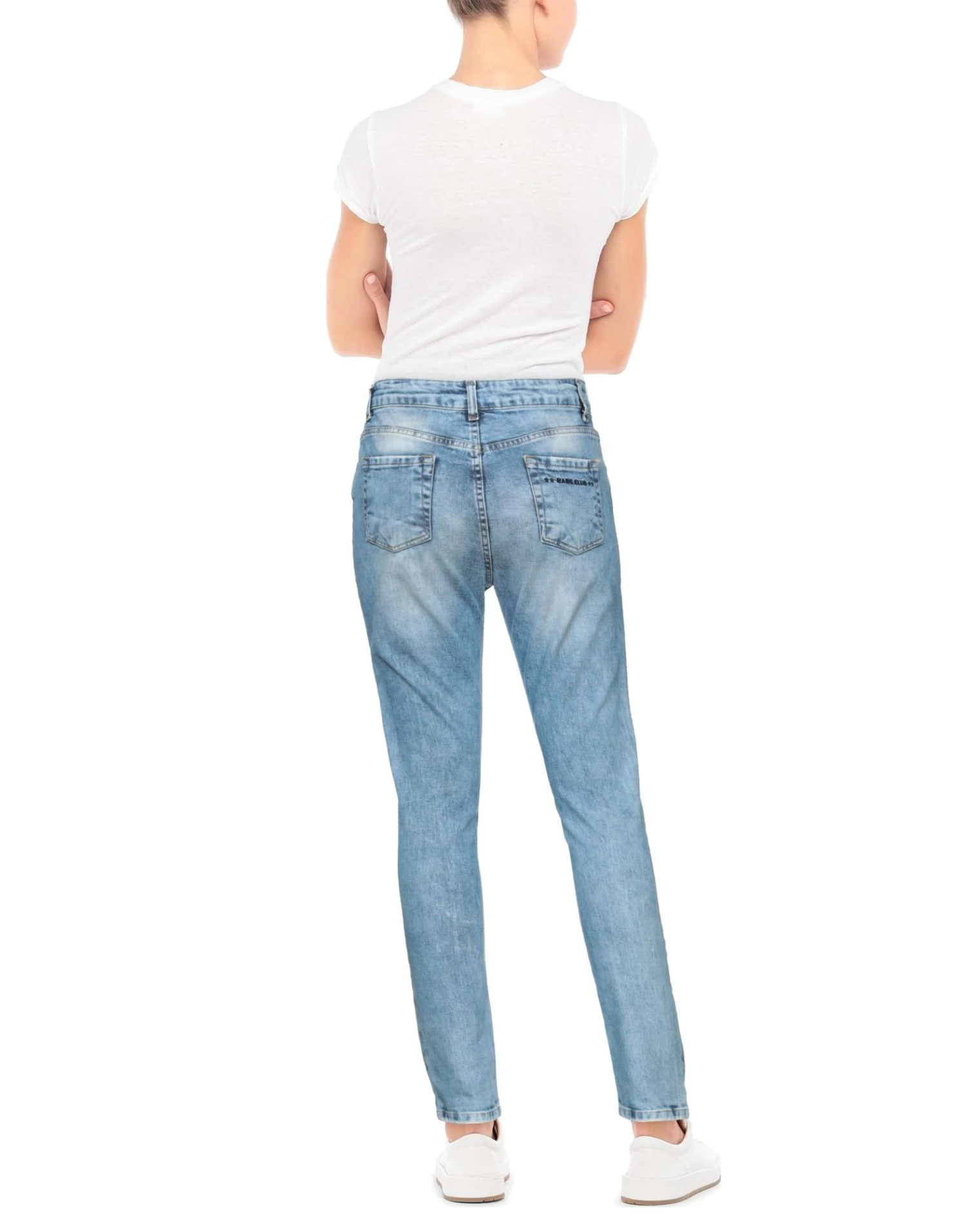 MARC ELLIS Denim Pants For Women Blue - Image 3