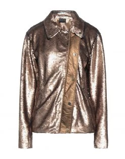 MARC ELLIS Biker Jacket For Women Bronze