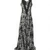 MARC ELLIS Long Dress For Women Black