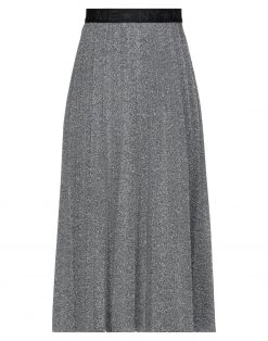 MARC ELLIS Midi Skirt For Women Silver