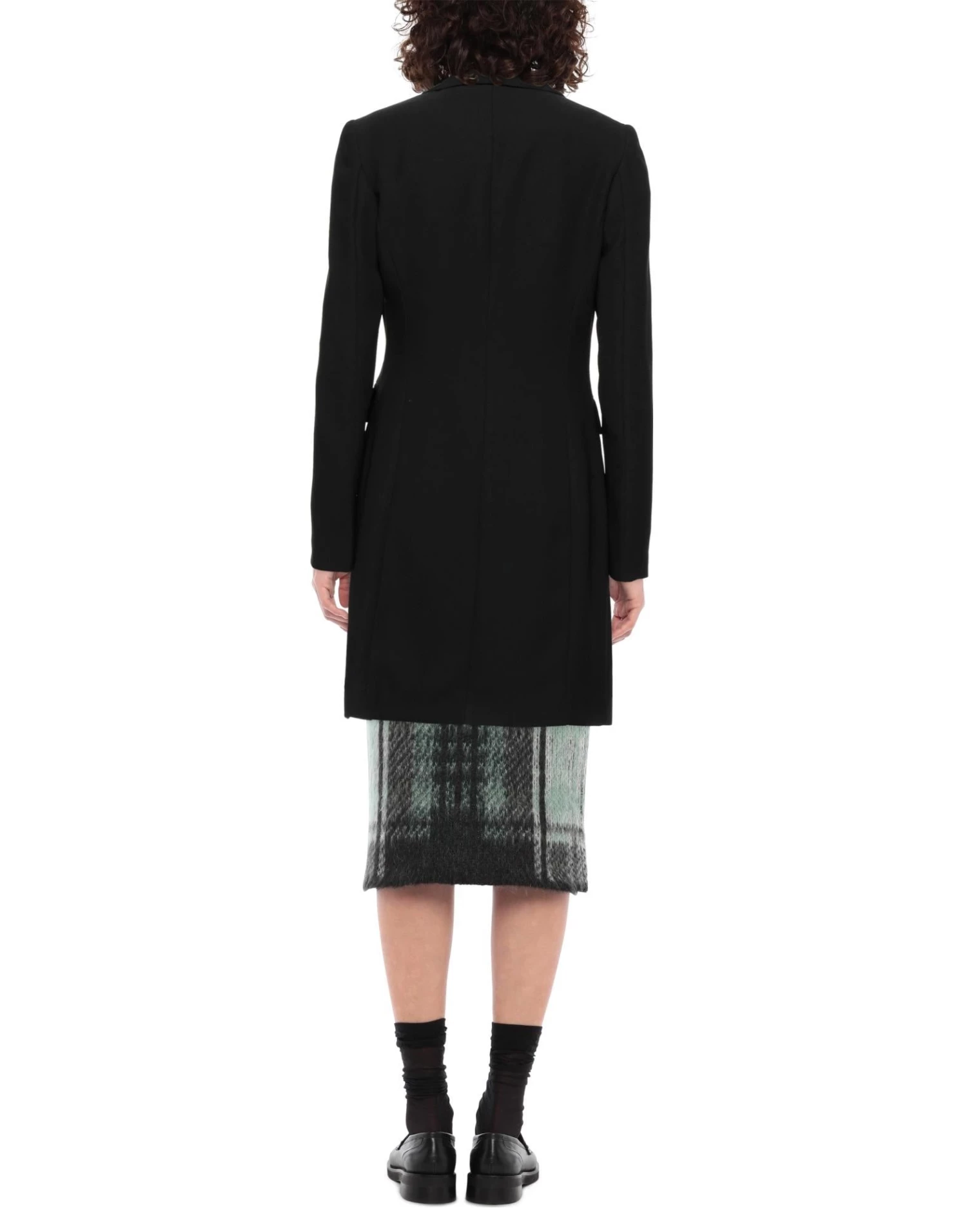 MARC ELLIS Double Breasted Pea Coat For Women Black - Image 3