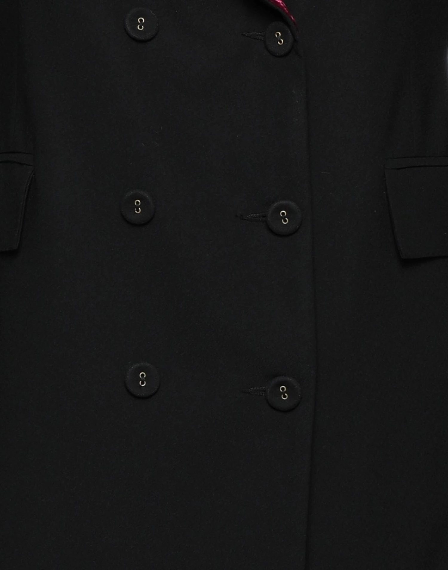 MARC ELLIS Double Breasted Pea Coat For Women Black - Image 4