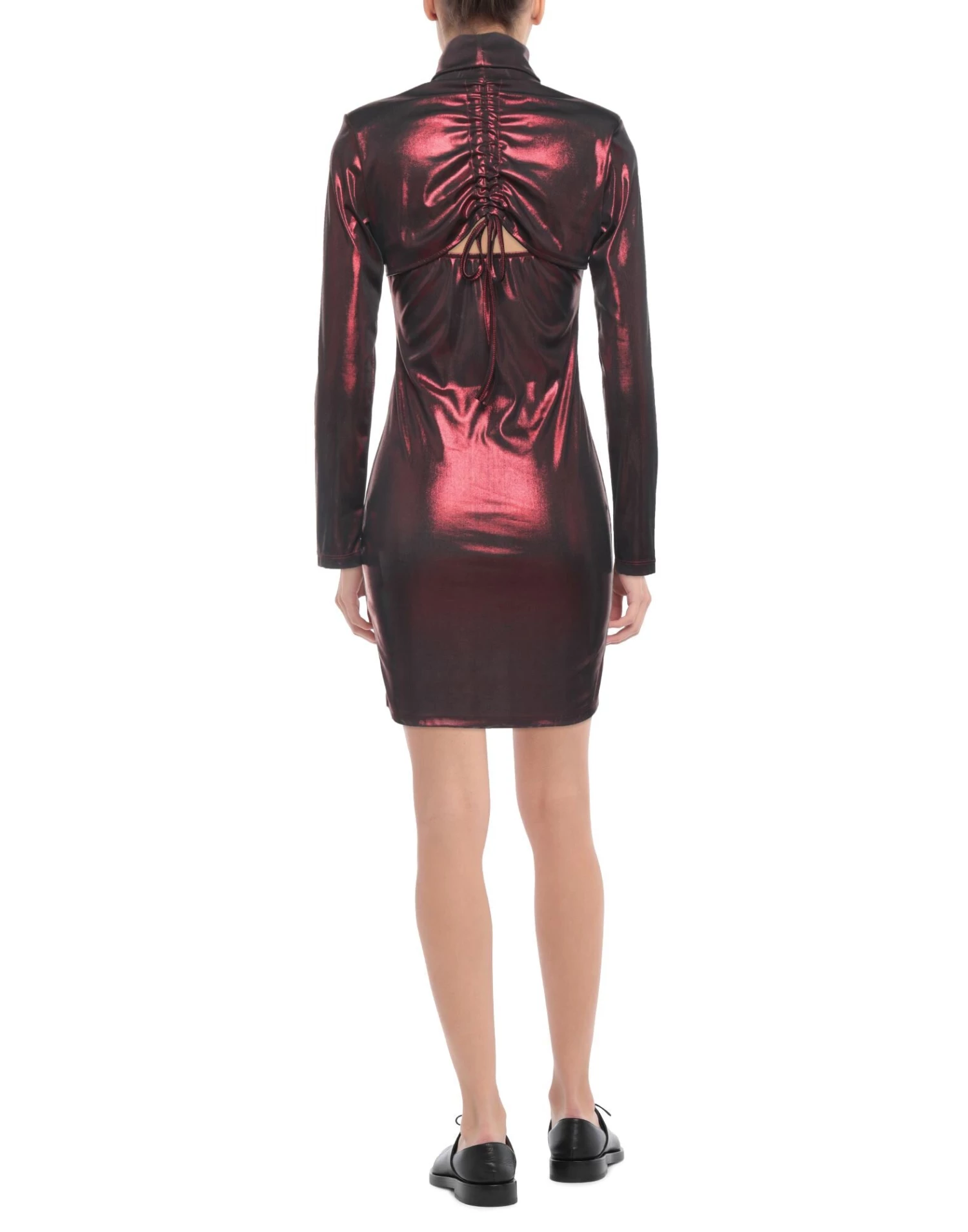 MARC ELLIS Short Dress For Women Maroon - Image 3