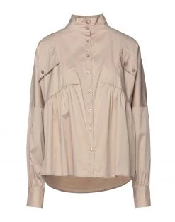 MARC ELLIS Solid Color Shirts & Blouses For Women Black